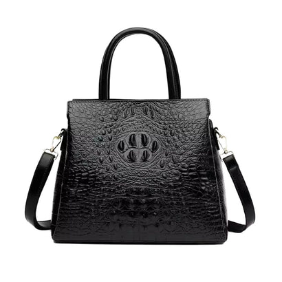 Sac Bandoulière Femme en Cuir de Crocodile Chic