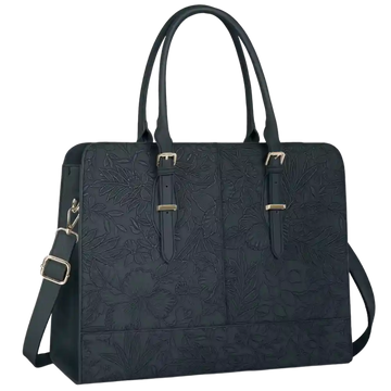 Porte Document Femme Porté Main Chic en Cuir Vintage