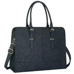 Porte Document Femme Porté Main Chic en Cuir Vintage