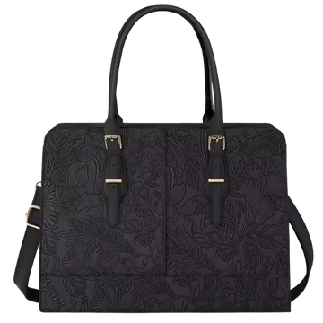 Porte Document Femme Porté Main Chic en Cuir Vintage