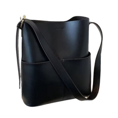 Sac Cabas Femme Enseignante Souple en Cuir