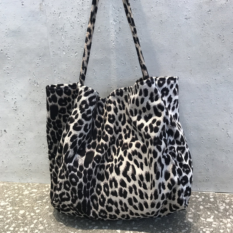 Grand Sac Cabas Motifs L opard Pratique Belle Sac