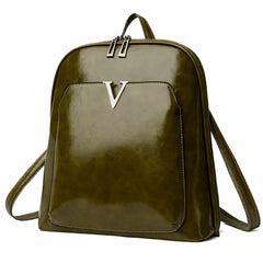 Sac à Dos Voyage Bandoulière en Cuir Vintage