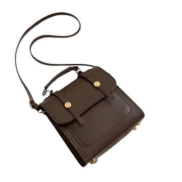 Mini Sac à Dos Multifonction de Luxe en Cuir