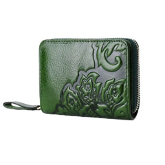 Porte Monnaie Femme à Motifs Fleurs Vintage