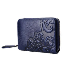 Porte Monnaie Femme à Motifs Fleurs Vintage