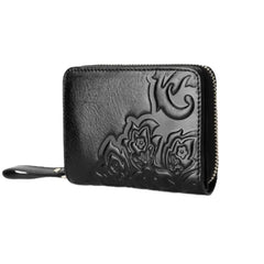 Porte Monnaie Femme à Motifs Fleurs Vintage
