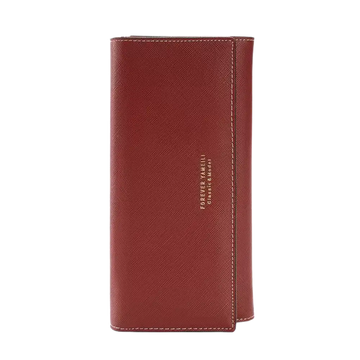 Portefeuille Femme Pratique Long en Cuir