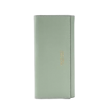 Portefeuille Femme Pratique Long en Cuir