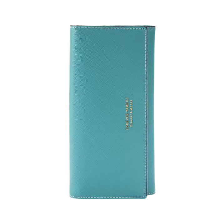 Portefeuille Femme Pratique Long en Cuir