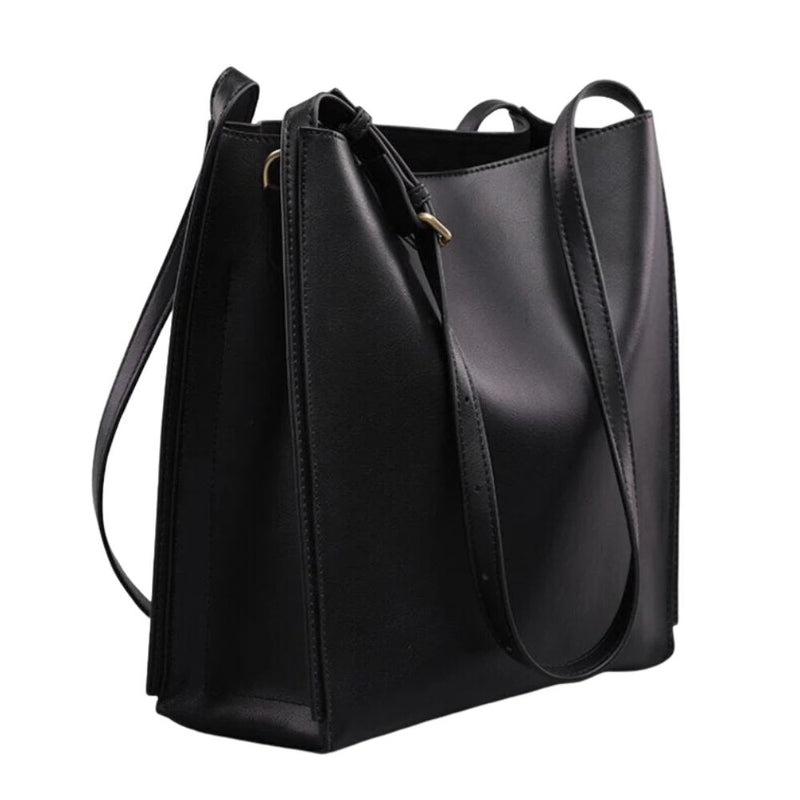 Zamponi® - Sac à Main Femme En Cuir Véritable Italien | Bandoulière Élégante | Multi-poches | Blanc