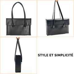 Sac Cabas Femme Simple pour Ordinateur Portable