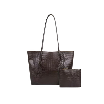 Sac Cabas Femme à Motifs Crocodile en Tendance