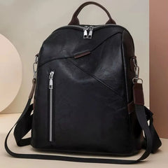Sac à Dos Femme Fonctionnel Porté Poitrine en Cuir