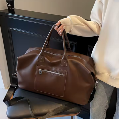 Sac de Voyage Femme Fonctionnel de Luxe en Cuir