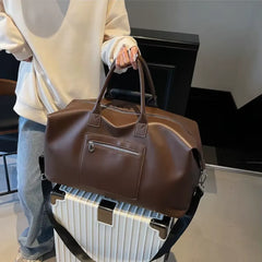 Sac de Voyage Femme Fonctionnel de Luxe en Cuir