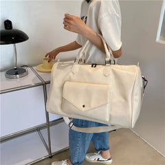 Sac de Voyage Femme Fonctionnel de Luxe en Cuir