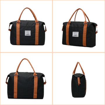 Sac de Voyage Femme Tendance en Toile Décontracté