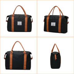 Sac de Voyage Femme Tendance en Toile Décontracté