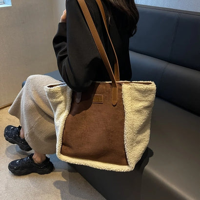 Sac Bandoulière Tendance de Luxe en Laine