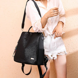 Mini Sac à Dos Chic à Paillettes pour Femmes