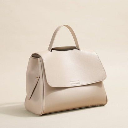 Sac Bandoulière Luxe Rétro avec Poignée à Rabat