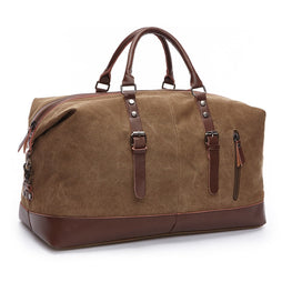Sac Week end Femme en Toile de Voyage Classique