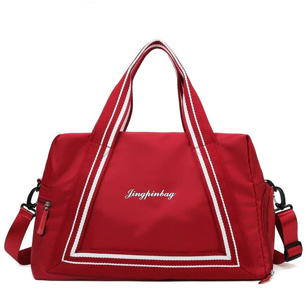 Sac De Sport Woukksy Femme - Tissu Oxford Léger Imperméable 36x15x15 Cm - Pour Week-end, Gym, Voyage - 10