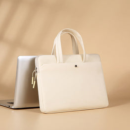 Sacoche Ordinateur Femme Pratique avec Sangle de Bagages