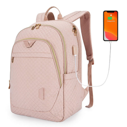 Sac Ordinateur Femme avec Chargeur USB Intégré