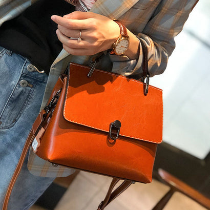 Sac Besace Femme à Bandoulière Classique en Cuir