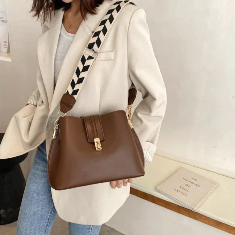 Sac Main Femme Bandouli re Simple en Cuir