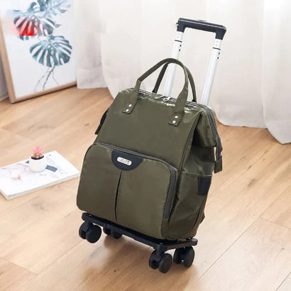 Sac de Voyage à Roulettes Simple à Bagage Oxford